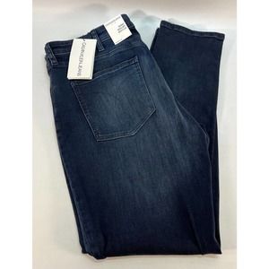 NEW w/ Tags Calvin Klein Blue Skinny Moulant Jeans Mens Size 40 x 32